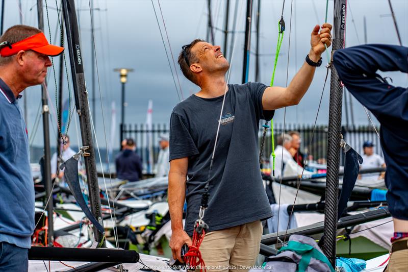 Shoreside on ACO 14th Musto Skiff World Championship 2025, Sydney, Australia Day 3 - photo © Tidal Media Australia for Down Under Sail