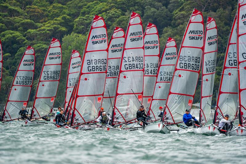 ACO 14th Musto Skiff World Championship 2025, Sydney, Australia Day 4 - photo © Tidal Media Australia for Down Under Sail