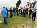 Nacra 15 Regional Weekend at Weston Sunday Morning Briefing © Roger Cerrato