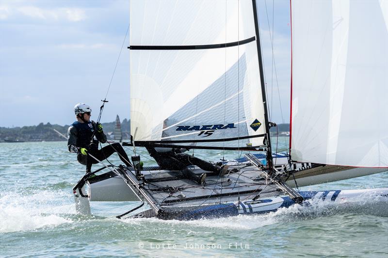 2021 Nacra 15 UK Nationals at Weston - photo © Lotte Johnson / www.lottejohnson.com