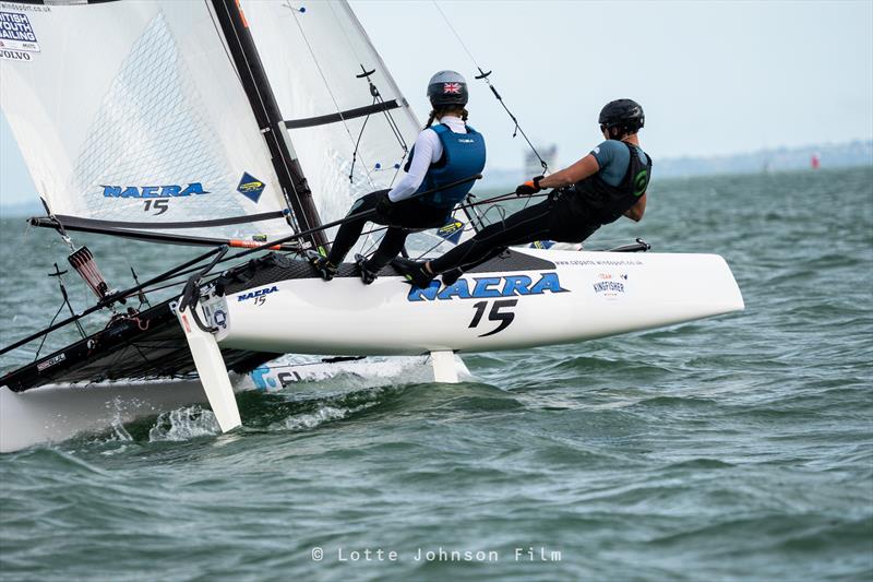 2021 Nacra 15 UK Nationals at Weston - photo © Lotte Johnson / www.lottejohnson.com