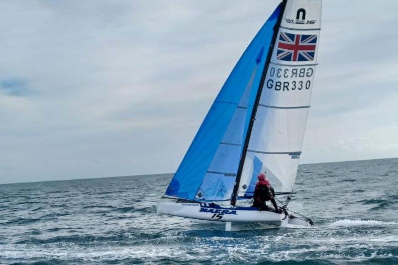 Nacra 15 Winter Training Camp 2 at Weymouth - photo © Charles Patterson