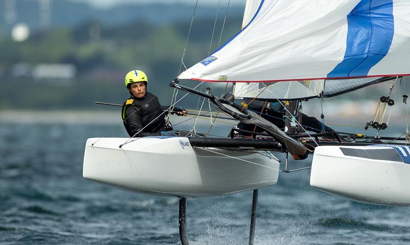 Nacra 17 - Day 4 - European Championships - Aarhus, Denmark - July 2022 - photo © Peter Brogger