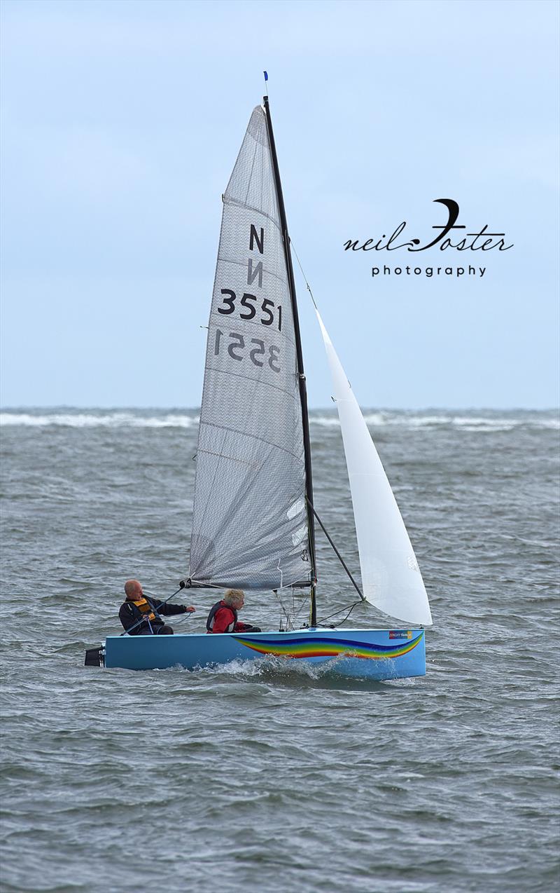 North West Norfolk Week 2023 day 7 photo copyright Neil Foster Photography taken at Wells Sailing Club and featuring the National 12 class