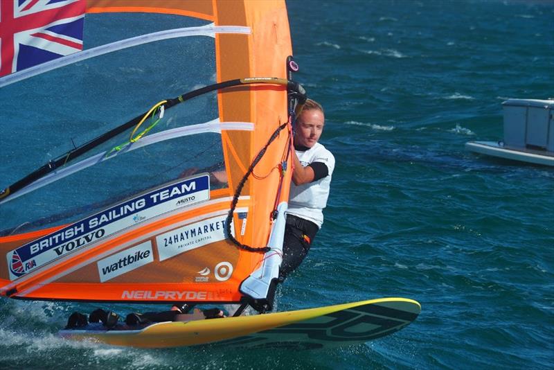 Emma Wilson - 2020 RS:X Windsurfing World Championships, Day 2 - photo © Caitlin Baxter / RS:X class