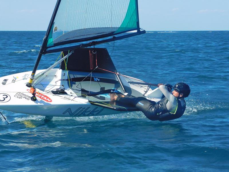 When you see our next generation of sailors having as much fun as Acklin Stent, you know you've got something right - photo © Capel Sound Invitational