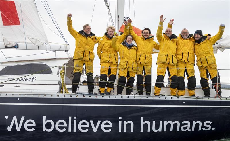 Translated 9 successfully completes the Ocean Globe Race 2023 photo copyright Stefano Gattini taken at  and featuring the Ocean Globe Race class