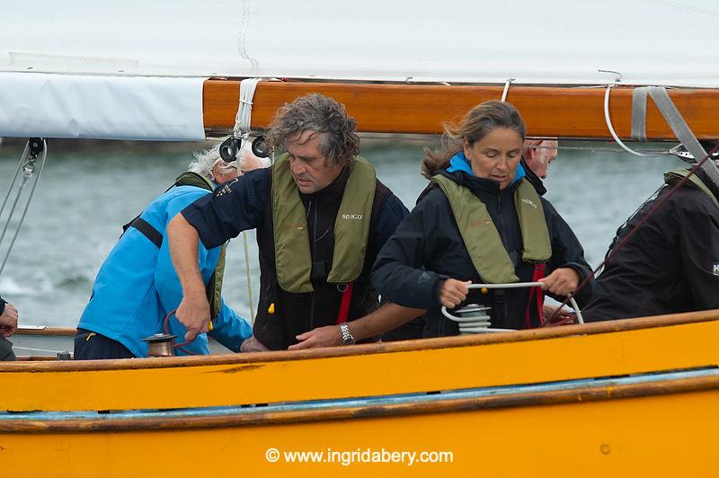 Fowey Royal Regatta 2024 photo copyright Ingrid Abery / www.ingridabery.com taken at Royal Fowey Yacht Club and featuring the Gaffers class