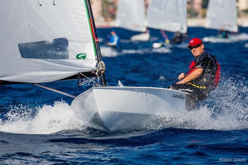 Bo Petersen - 2018 OK Dinghy European Championship - Day 1 - photo © Robert Deaves