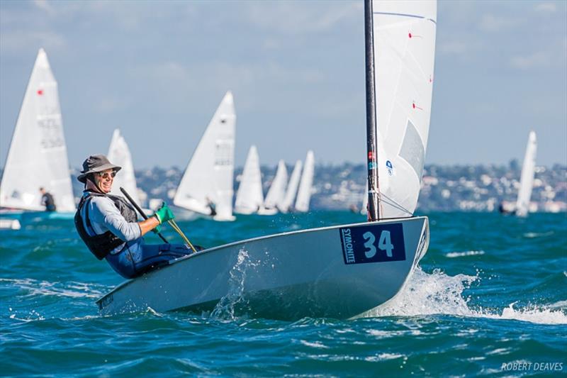 Rohan Lord - Symonite OK Dinghy Worlds, Day 4 - photo © Robert Deaves