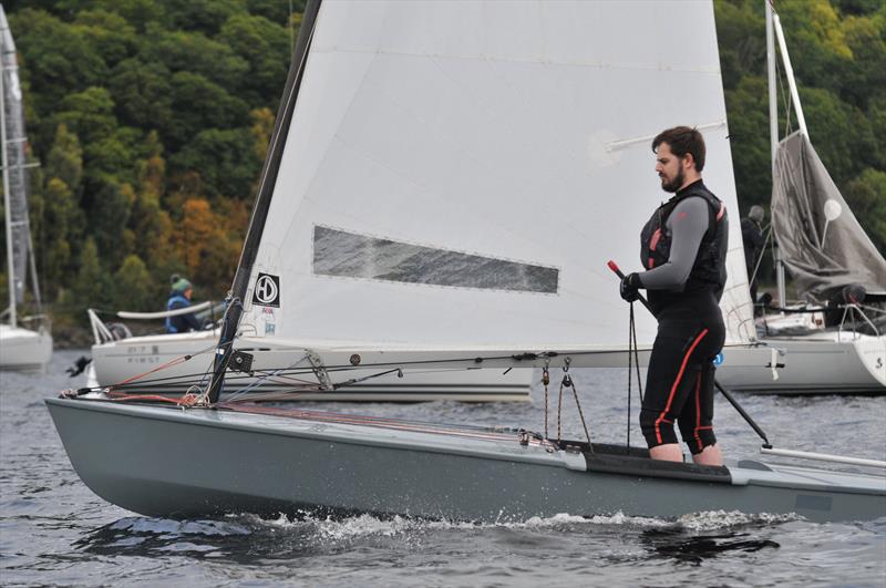 Alex Orr - OK Scottish Inland Championship at Loch Earn photo copyright Craig Pagett taken at Loch Earn Sailing Club and featuring the OK class