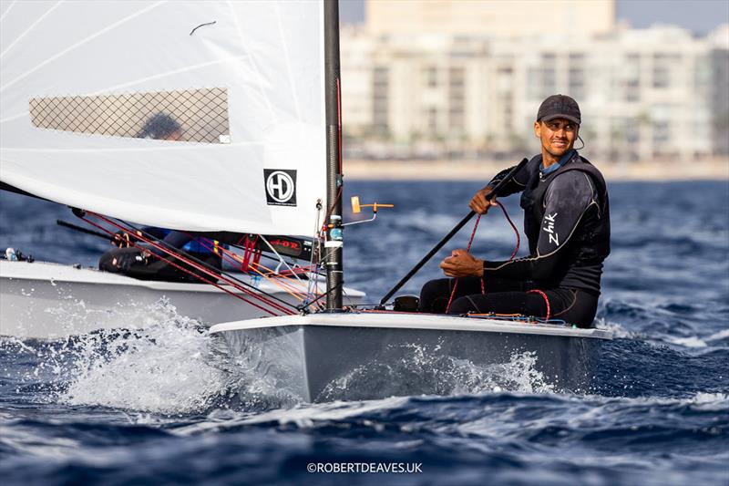 Luke Deegan, NZL - 2024 OK Dinghy European Championship photo copyright Robert Deaves taken at Real Club Náutico de Palma and featuring the OK class