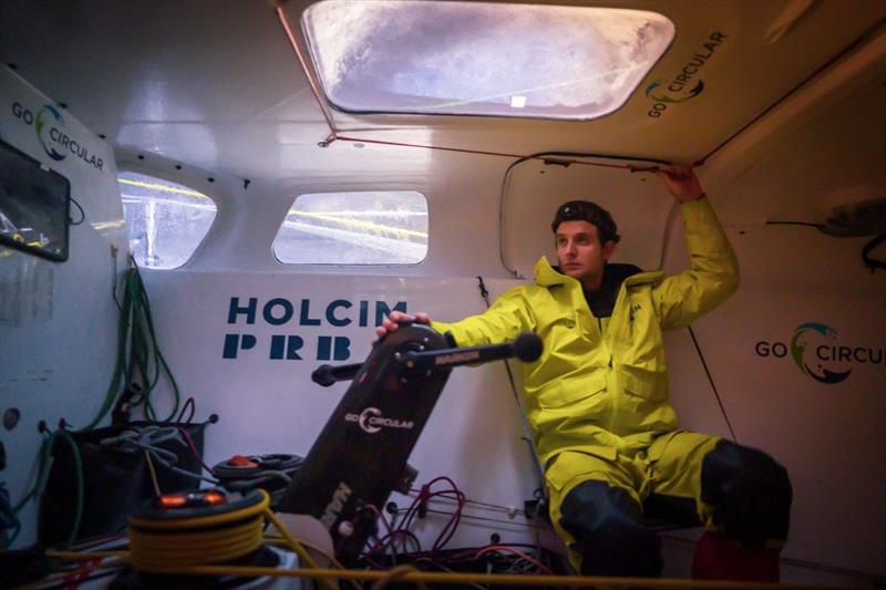 The Ocean Race - crossing Cape Horn aboard Holcim-PRB photo copyright Julien Champolion / polaRYSE / Holcim-PRB taken at  and featuring the IMOCA class