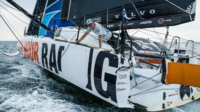 The Ocean Race 2022-23 - June 18, 2023. The 11th Hour Racing Team leaving The Hague for delivery to Genoa, Italy, after completing repairs to the damaged port side - photo © Amory Ross / 11th Hour Racing / The Ocean Race