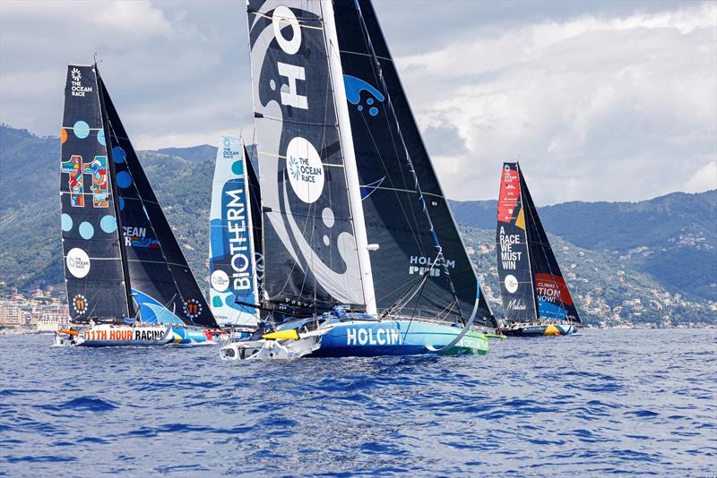 The Ocean Race 2022-23 - 1 July 2023. IMOCA In-Port Race in Genova photo copyright Sailing Energy / The Ocean Race taken at  and featuring the IMOCA class