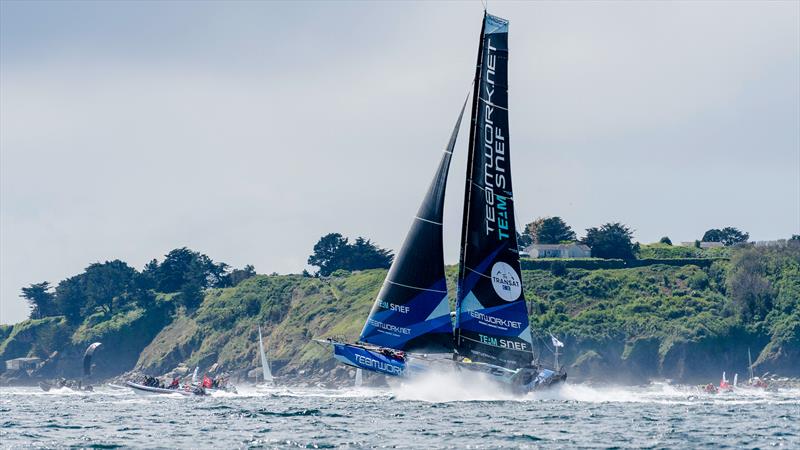 Justine Mettraux (SUI) in Teamwork - TeamSNEF - is one of six female skippers in the 2024 Vendee Globe Race - October 2024 - photo © Julien Champolion - polaRYSE