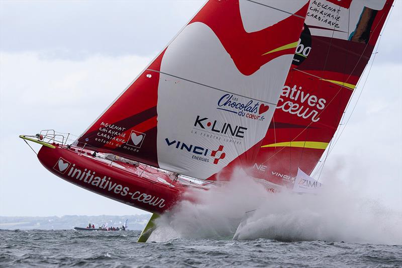 Initiatives-Coeur (Sam Davies (GBR) is the top female competitor in the Vendee Globe - IMOCA - Lorient - September 11, 2024 - photo © Jean-Marie Liot