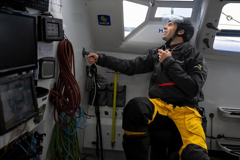 Charlie Dalin on MACIF Santé Prevoyance - 10th Vendée Globe - photo © Ronan Gladu / disobey / Macif