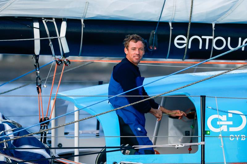 Thomas Ruyant - Vulnerable - IMOCA - November 2024 photo copyright Pierre Bouras taken at Yacht Club de France and featuring the IMOCA class