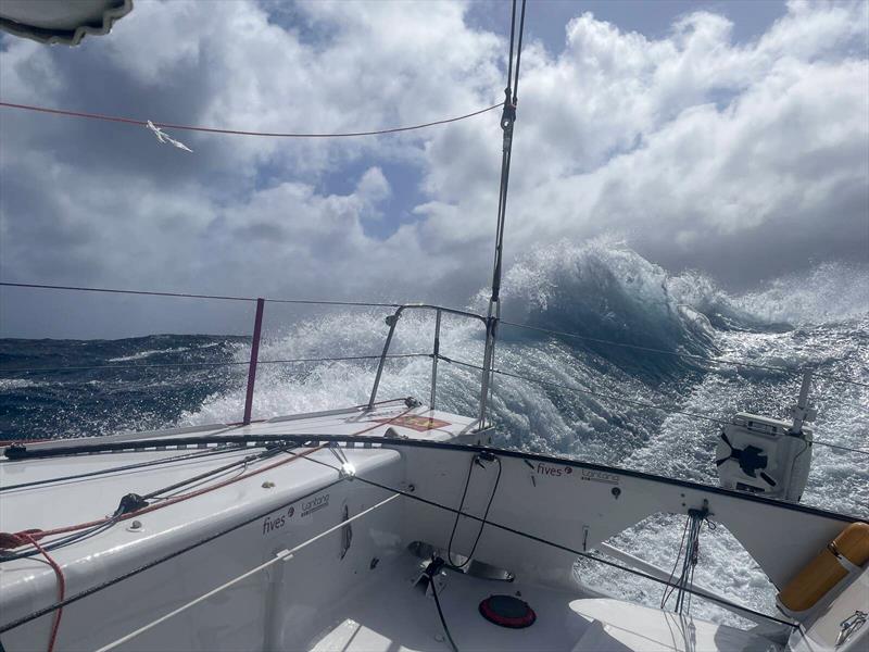 Southern Ocean -  Fives Group - Lantana Environnement -  Vendée Globe Race - December 09, 2024 photo copyright Louis Duc taken at Yacht Club de France and featuring the IMOCA class