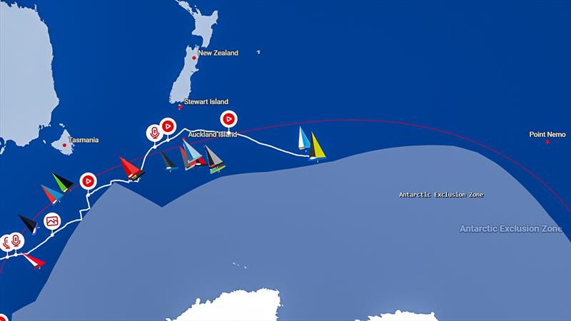 Tracker positions - Vendée Globe Race - 0200hrs UTC December 17, 2024 photo copyright Vendee Globe taken at Yacht Club de France and featuring the IMOCA class