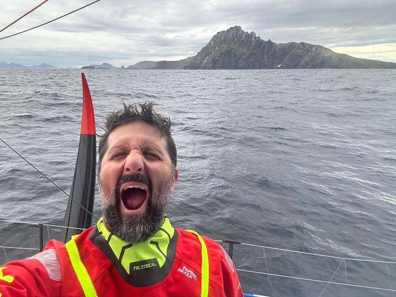 Yoann Richomme (Paprec Arkea) rounds Cape Horn - 2327hrs UTC December 23, 2024 - Vendée Globe Race - photo © Yoann Richomme