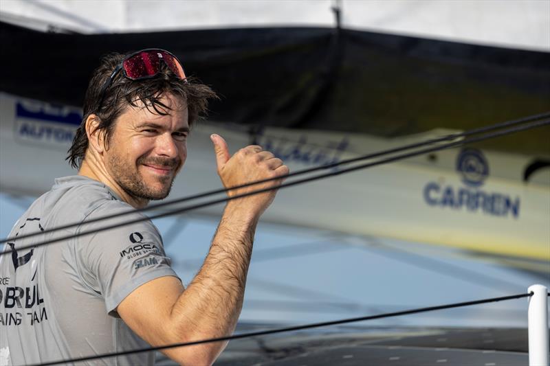 Sébastien Simon, Skipper of Grouep Dubreuil - photo © Alexis Courcoux