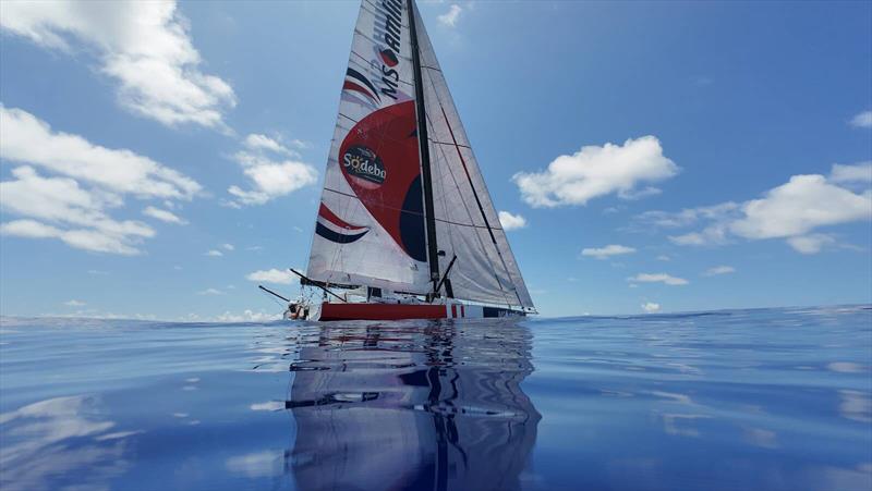 Conrad Colman (NZL) - MS Amlin - parked in the Atlantic off Recife - January 20, 2025 photo copyright Conrad Colman taken at Royal New Zealand Yacht Squadron and featuring the IMOCA class