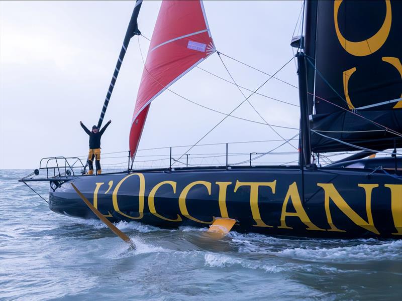 Clarisse Crémer 11th in the Vendée Globe - photo © PKC Media / Anneau Beaugé / Aléa