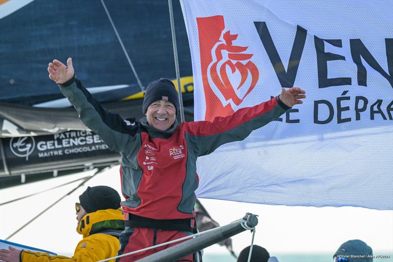 Manuel Cousin finishes 31th in the Vendée Globe photo copyright Olivier Blanchet / Alea taken at  and featuring the IMOCA class