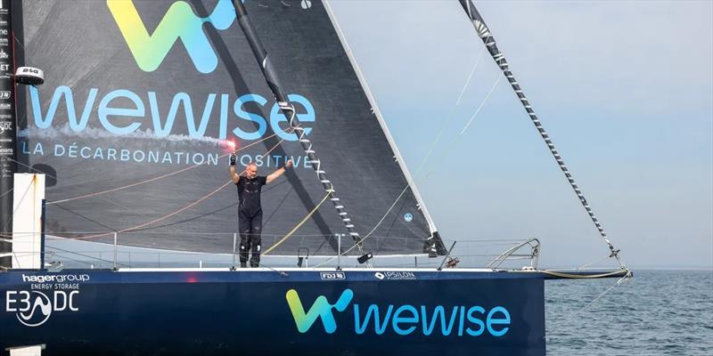 Fabrice Amedeo, skipper of Nexans - Wewise finishes 32nd in the Vendée Globe - photo © Jean-Marie Liot / Alea