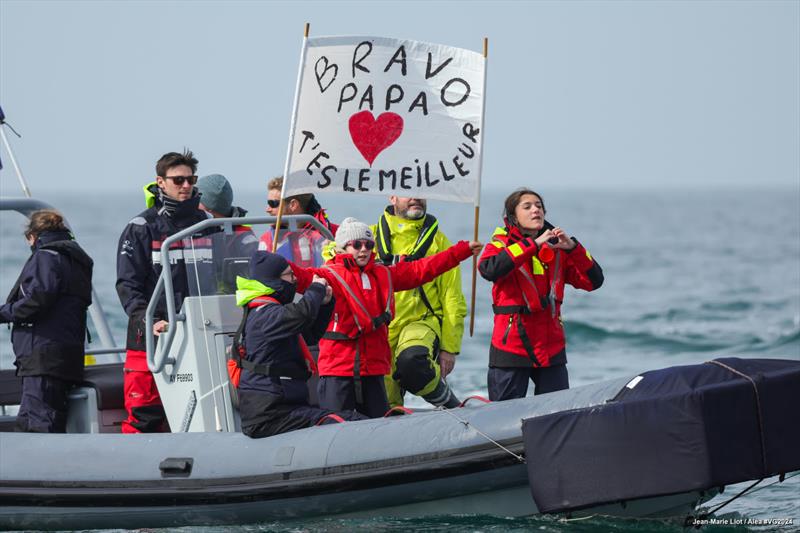 Fabrice Amedeo, skipper of Nexans - Wewise finishes 32nd in the Vendée Globe photo copyright Jean-Marie Liot / Alea taken at  and featuring the IMOCA class