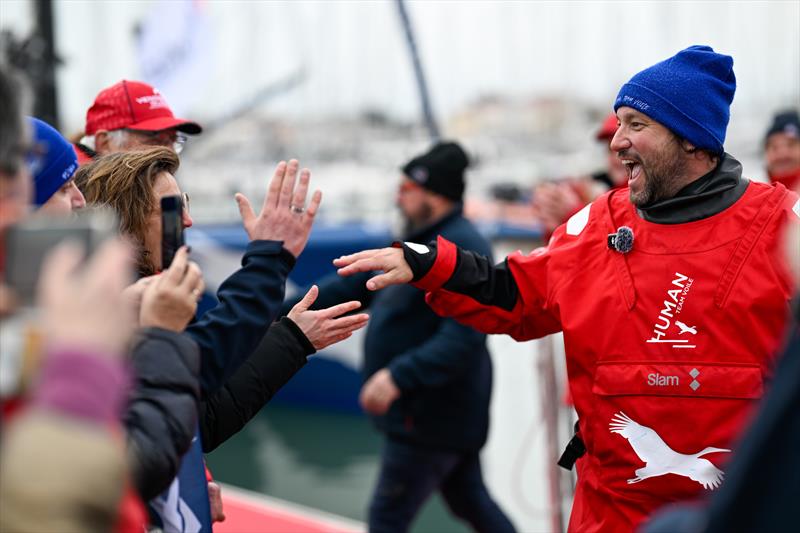 Antoine Cornic (FRA) takes 28th place in the Vendée Globe photo copyright Jean-Louis Carli / Alea / Vendée Globe taken at  and featuring the IMOCA class