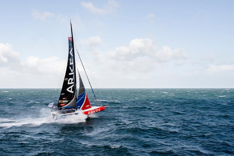 Yoann Richomme and Paprec Arkéa photo copyright Eloi Stichelbaut - polaRYSE / Paprec Arkea taken at  and featuring the IMOCA class