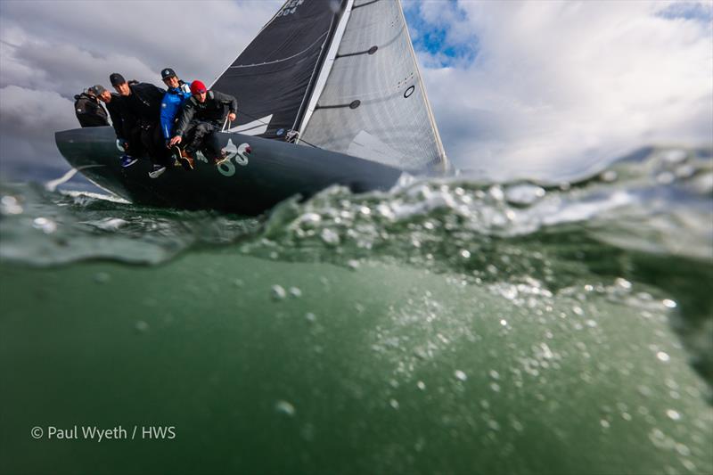 Cool Runnings, Open 7.5 during Hamble Winter Series 2024 Race Week 2 photo copyright Paul Wyeth / HWS taken at Hamble River Sailing Club and featuring the Open 7.50 class