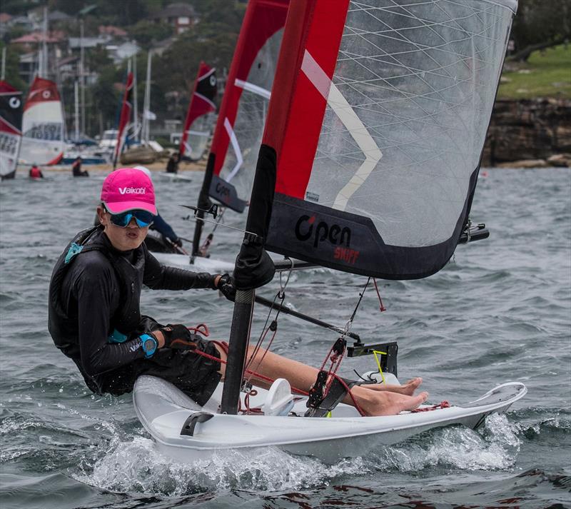 Manly Cup winner Toby McKavanagh photo copyright Marg's Yacht Photos taken at Manly Yacht Club and featuring the O'pen Skiff class