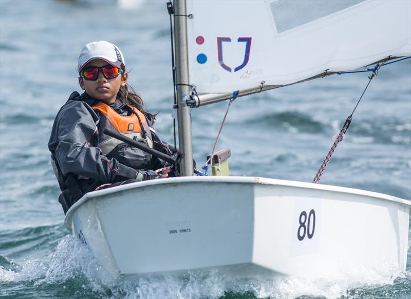 Hong Kong Race Week 2017 day 3 photo copyright Hong Kong Race Week / Naomi Rebecca taken at Royal Hong Kong Yacht Club and featuring the Optimist class