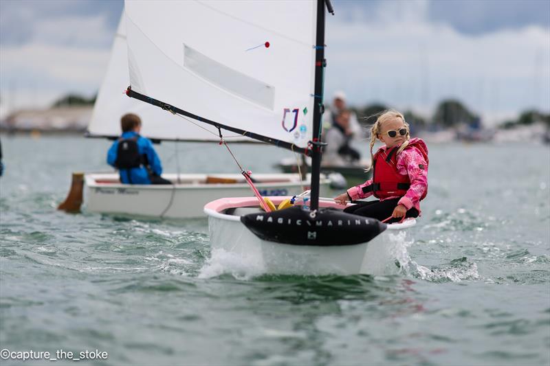 Magic Marine Optimist open meeting at Hayling Island - photo © Dave Dobrijevic / Capture the Stoke