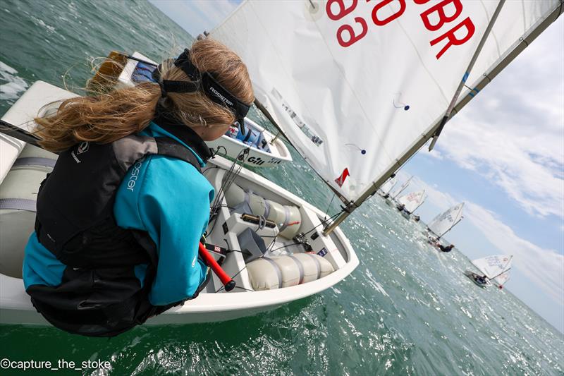 Magic Marine Optimist open meeting at Hayling Island - photo © Dave Dobrijevic / Capture the Stoke