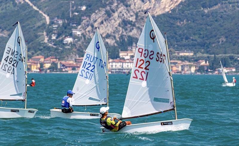 29th Ora Cup Ora Optimist Regatta photo copyright Elena Giolai taken at Circolo Vela Arco and featuring the Optimist class