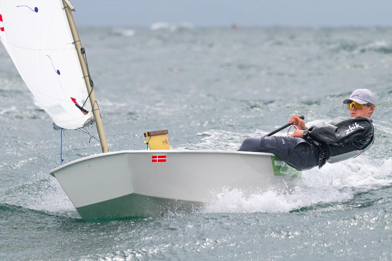 Gill Savills Optimist UK Nationals at Pwllheli photo copyright Paul Sanwell / OPP taken at Plas Heli Welsh National Sailing Academy and featuring the Optimist class