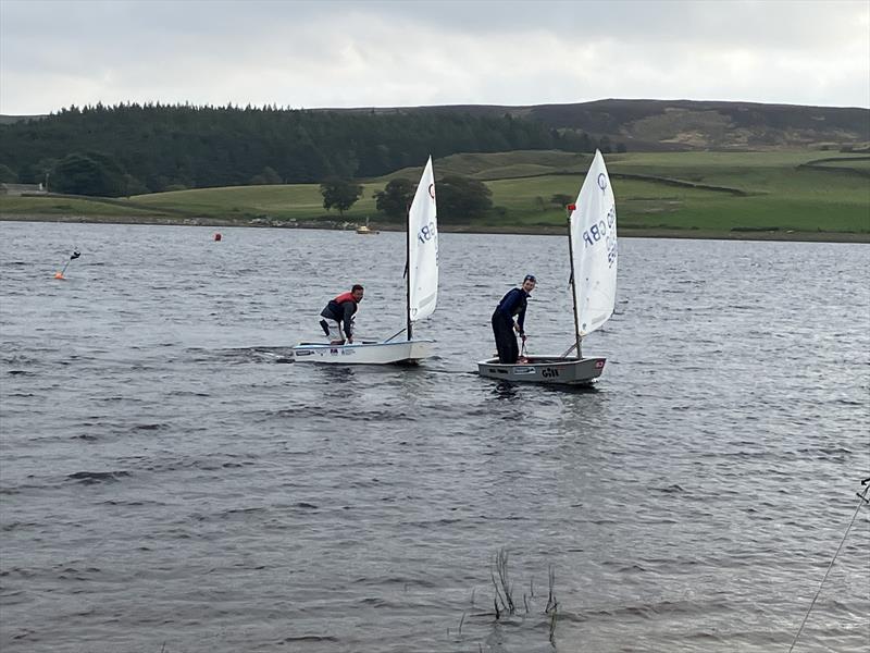 Northern Optimist Late Summer Championship at Derwent Reservoir photo copyright Howard Versey & Lindsay Welfare taken at Derwent Reservoir Sailing Club and featuring the Optimist class