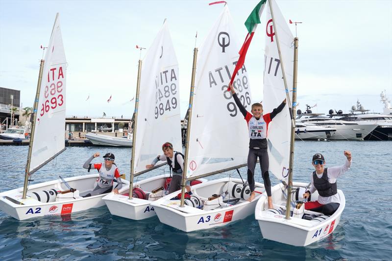 2024 Optimist European Team Racing Championship at Yacht Club de Monaco - photo © Yacht Club de Monaco / Studio Borlenghi