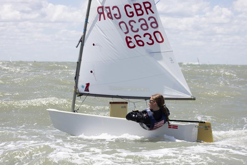 Optimist World Championship at Club Nautico Mar del Plata, Argentina photo copyright Matias Capizzano taken at Club Nautico Mar del Plata and featuring the Optimist class