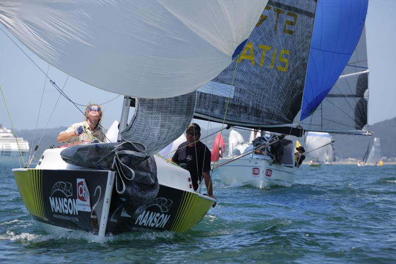 Day 2, CRC Bay of Islands Sailing Week, 2018, January 25, 2018 photo copyright Will Calver, Oceanphotography.co.nz taken at Bay of Islands Yacht Club and featuring the ORC class