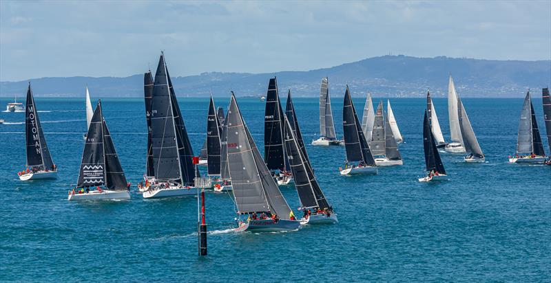 The 2024 Melbourne to Devonport Rudder Cup fleet - 2024 Melbourne to Devonport Rudder Cup - photo © Al Dillon