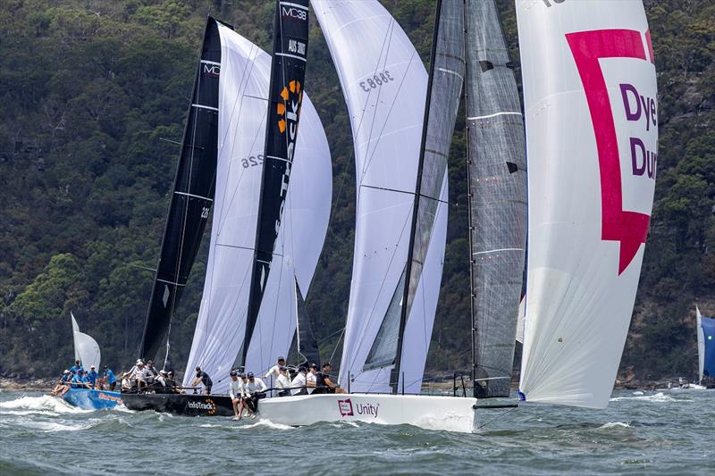 The Super 40 division was hotly contested - Pantaenius Pittwater Regatta 2025 - photo © Andrea Francolini