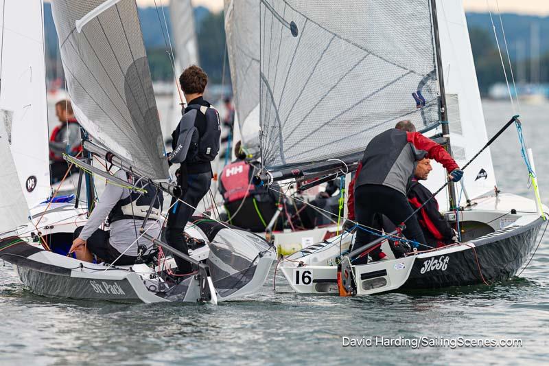 Craftinsure Osprey UK Nationals at Poole Day 3 photo copyright David Harding / www.sailingscenes.com taken at Poole Yacht Club and featuring the Osprey class