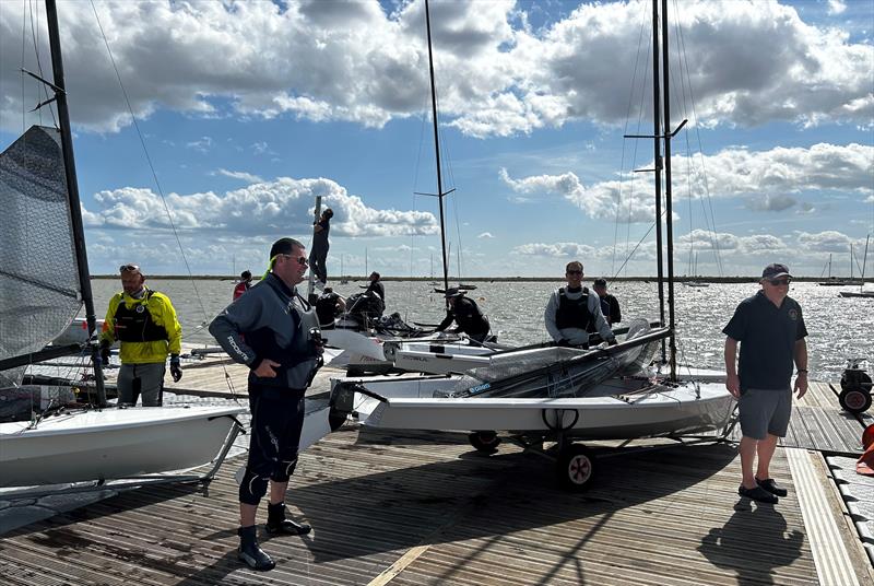 Phantom East Coast Championship at Burnham Week 2024 photo copyright Andy Pyett taken at Royal Corinthian Yacht Club, Burnham and featuring the Phantom class