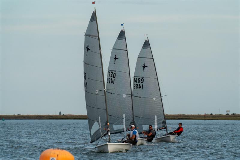 Phantoms compete in the John Torrance Trophy during Burnham Week 2024 photo copyright Petru Balau Sports Photography / sports.hub47.com taken at Royal Corinthian Yacht Club, Burnham and featuring the Phantom class